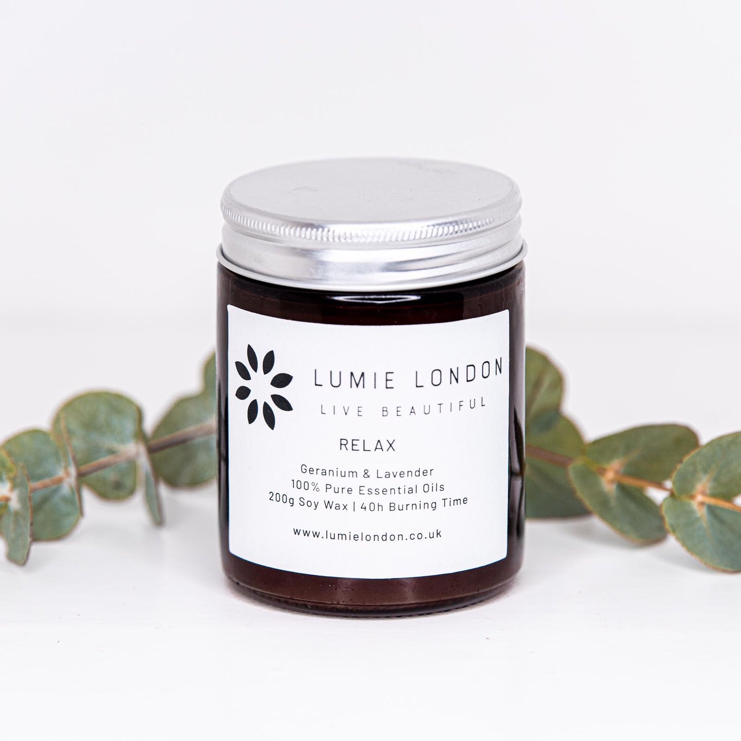 Soy Candles with Pure Essential Oils