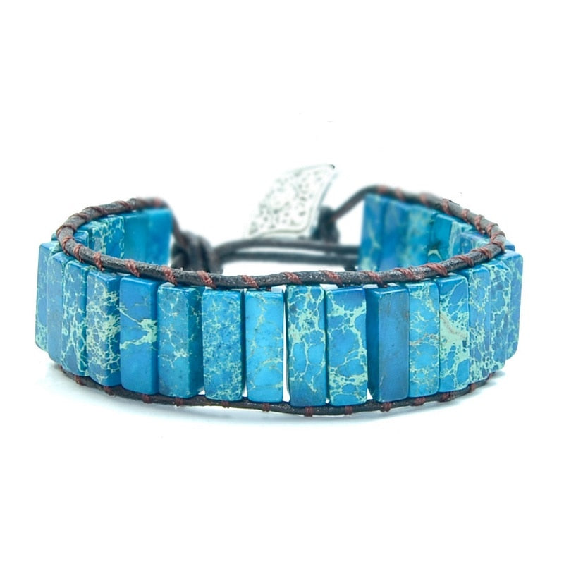 Bohemian Semi-Precious Stone Bracelet