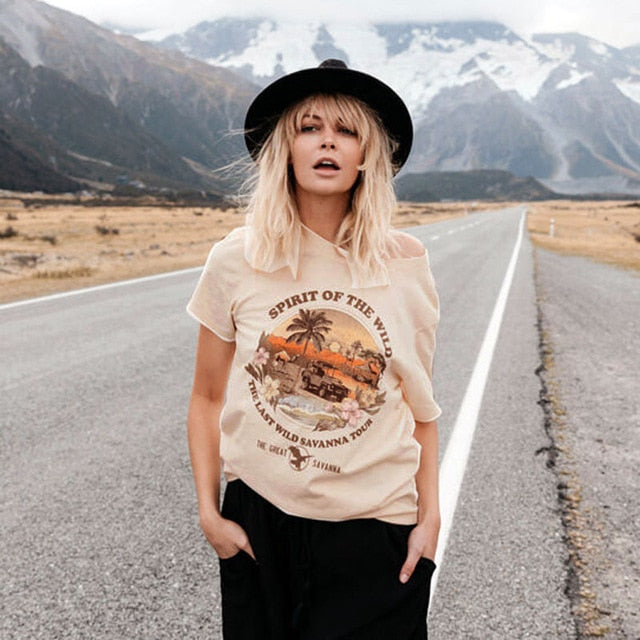 Boho Summer Graphic T-Shirt