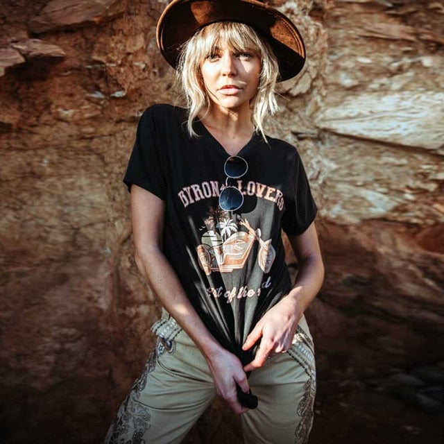 Boho Summer Graphic T-Shirt