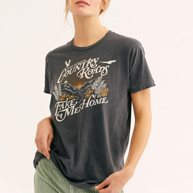 Boho Summer Graphic T-Shirt